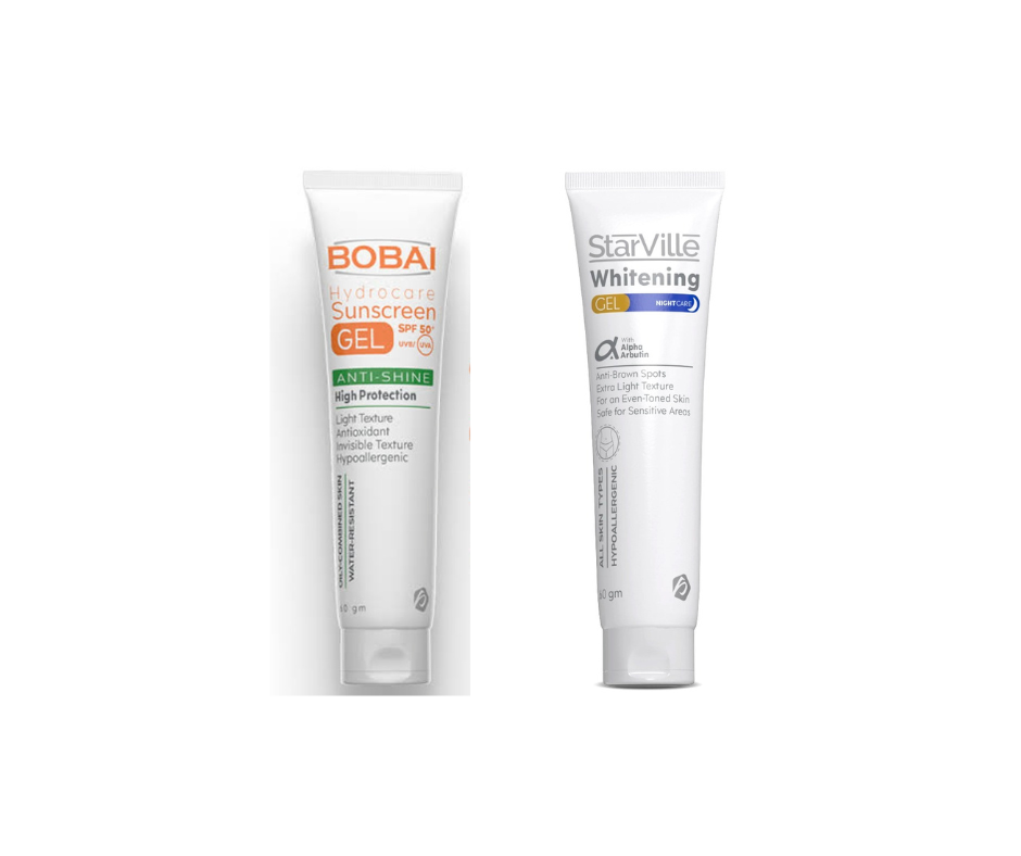 بوباي صن اسكرين جيل + ستار فيل جيل تفتيح ليلي